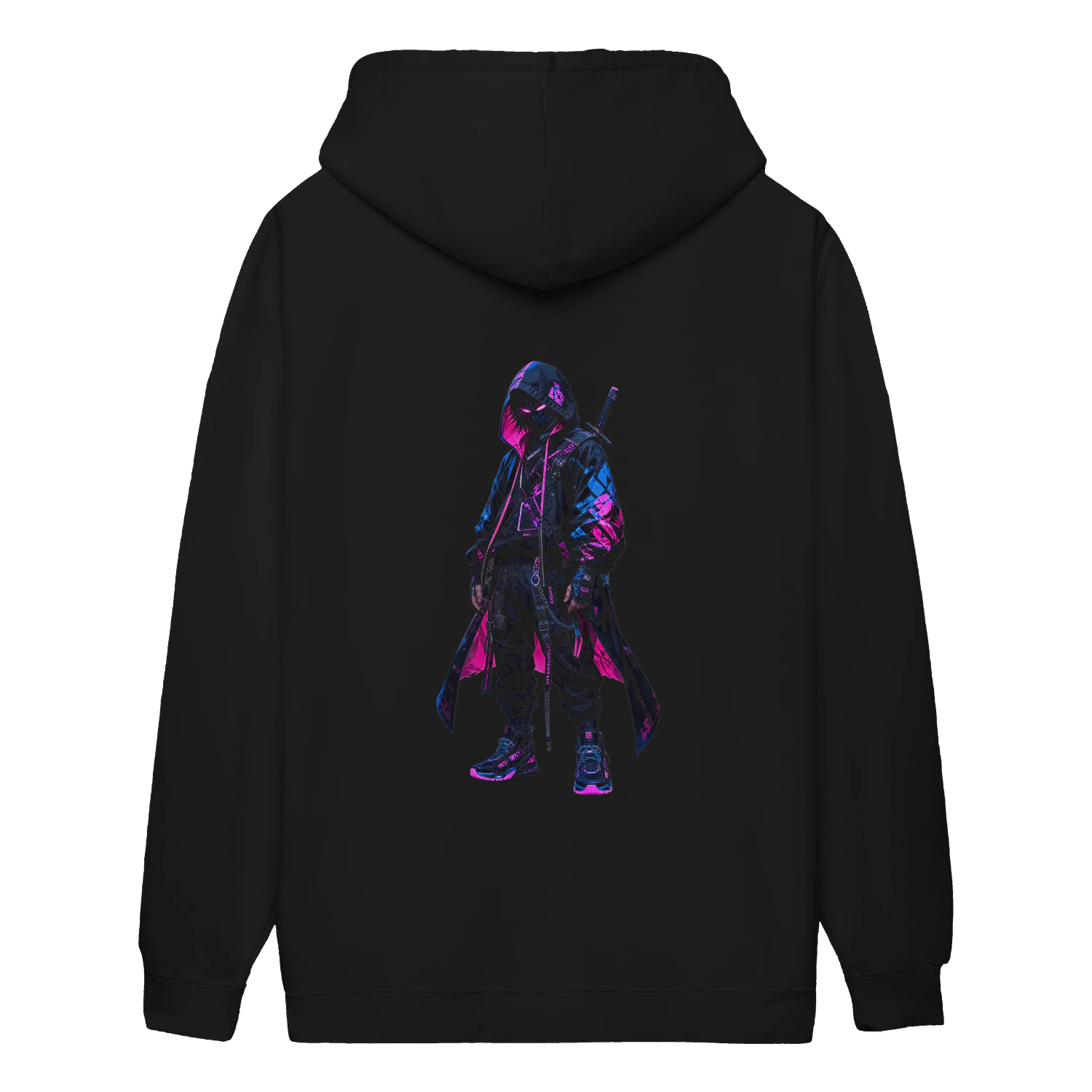 Cyberpunk Ronin Techwear Hoodie - Future Samurai Urban Streetwear