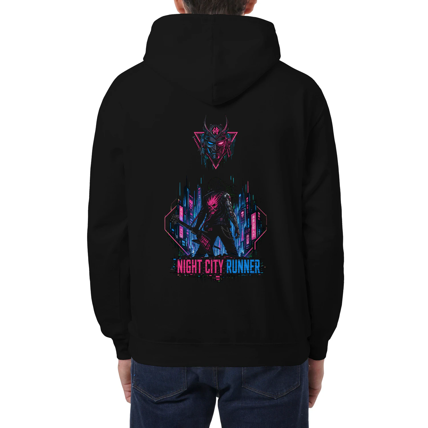 Neural System Hoodie – Cyberpunk Streetwear