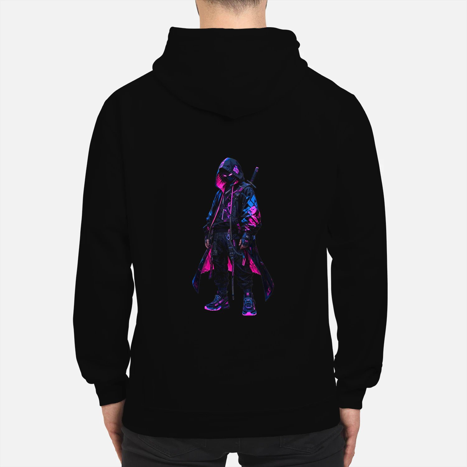 Cyberpunk Ronin Techwear Hoodie - Future Samurai Urban Streetwear