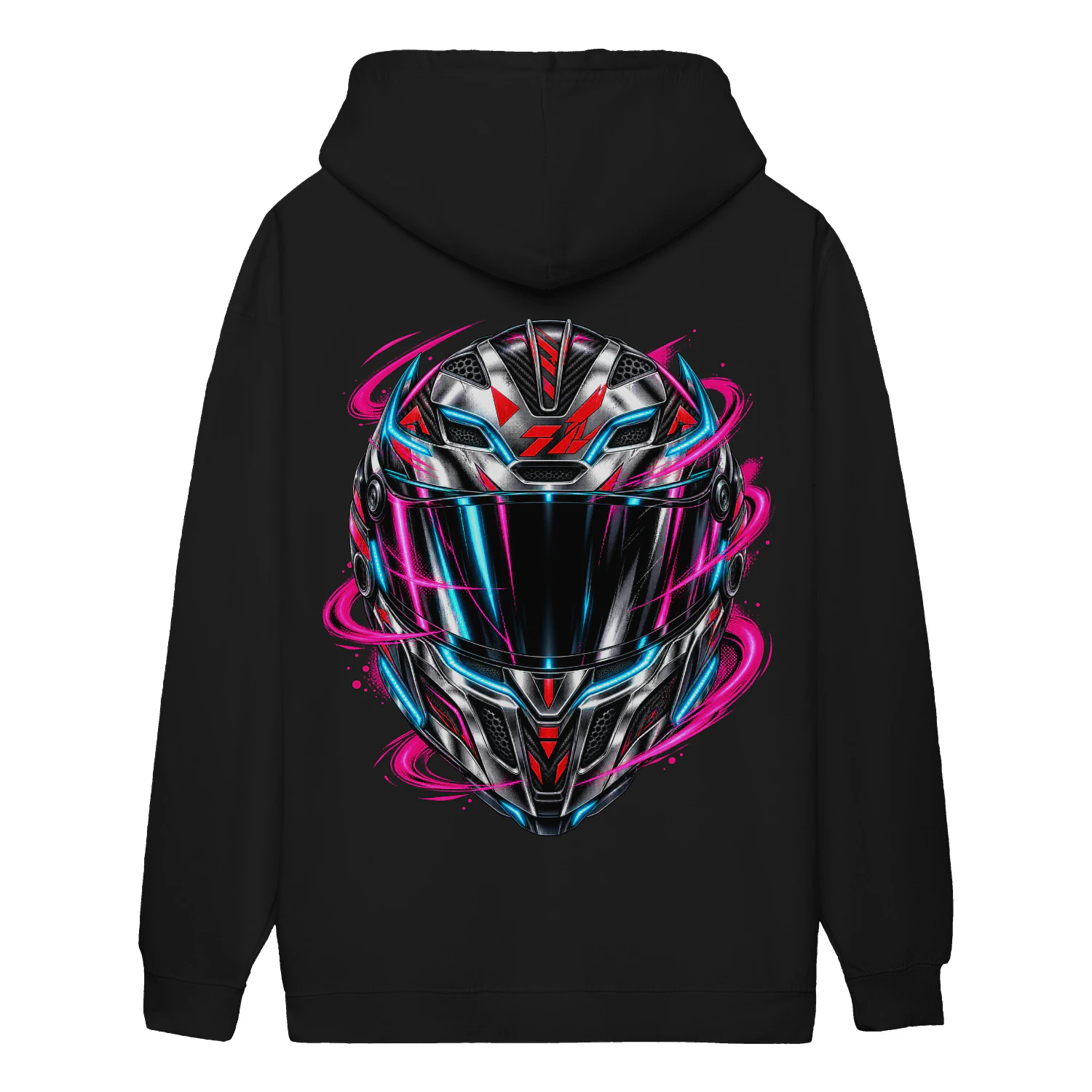NEON VANGUARD — Cyber Hoodie