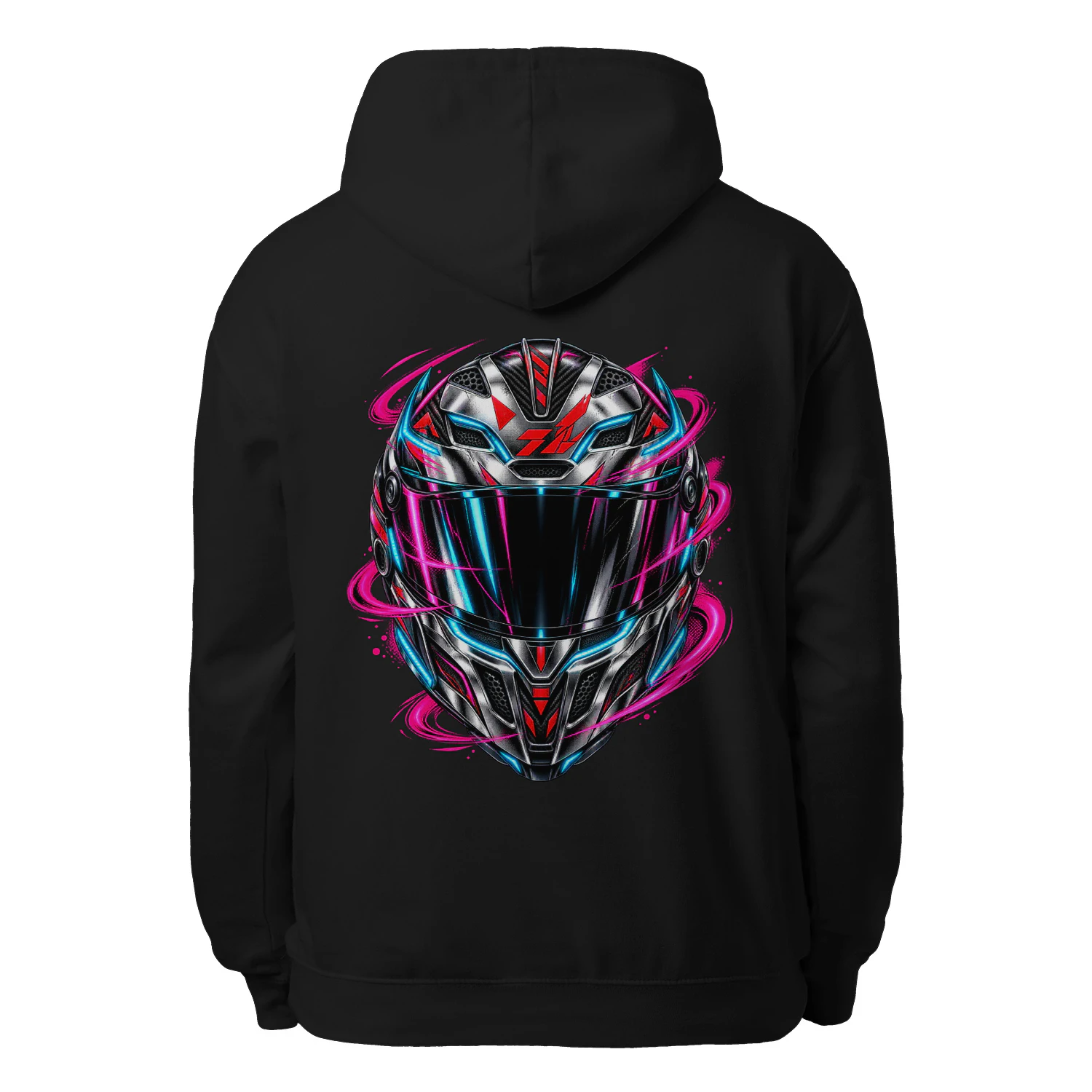 NEON VANGUARD — Cyber Hoodie