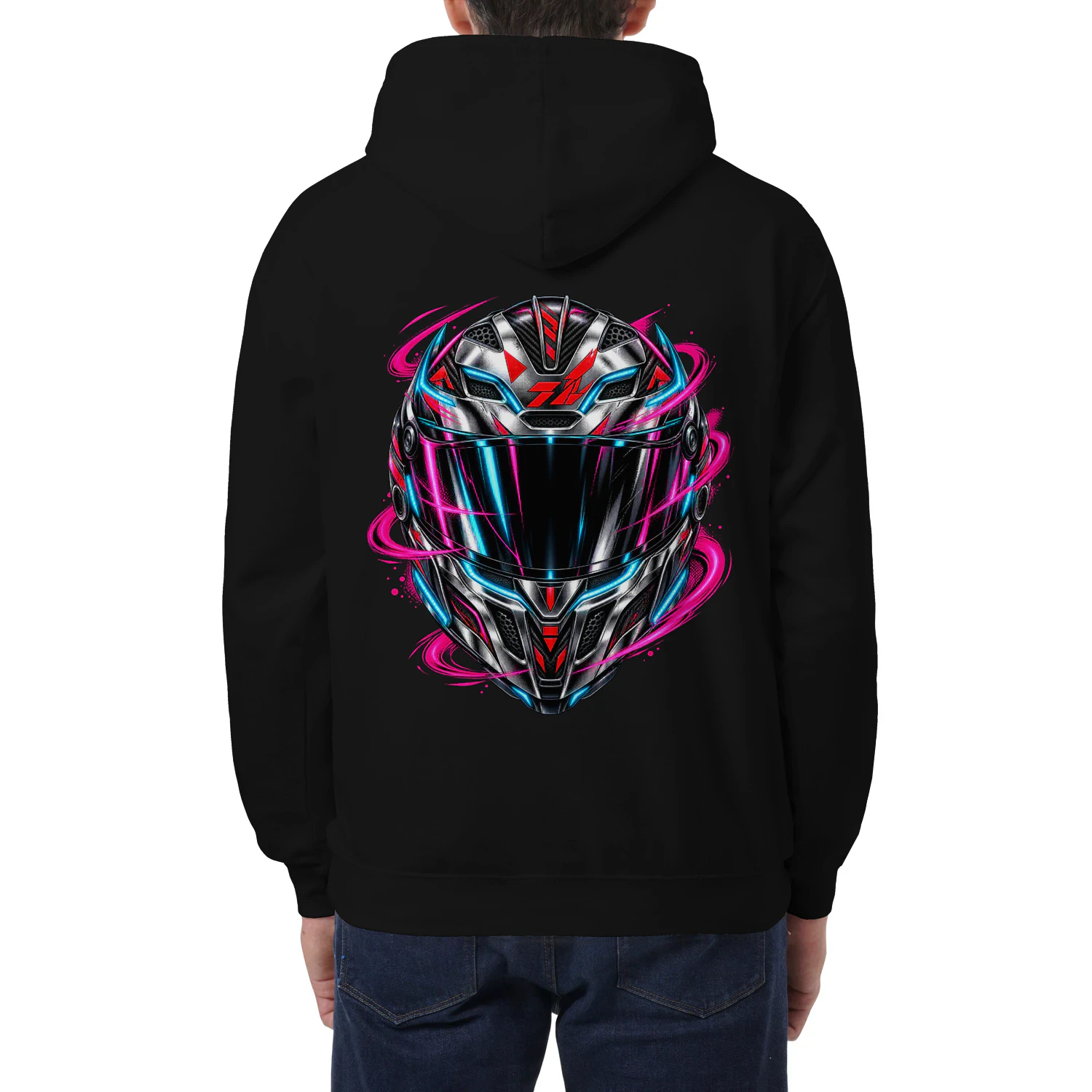 NEON VANGUARD — Cyber Hoodie