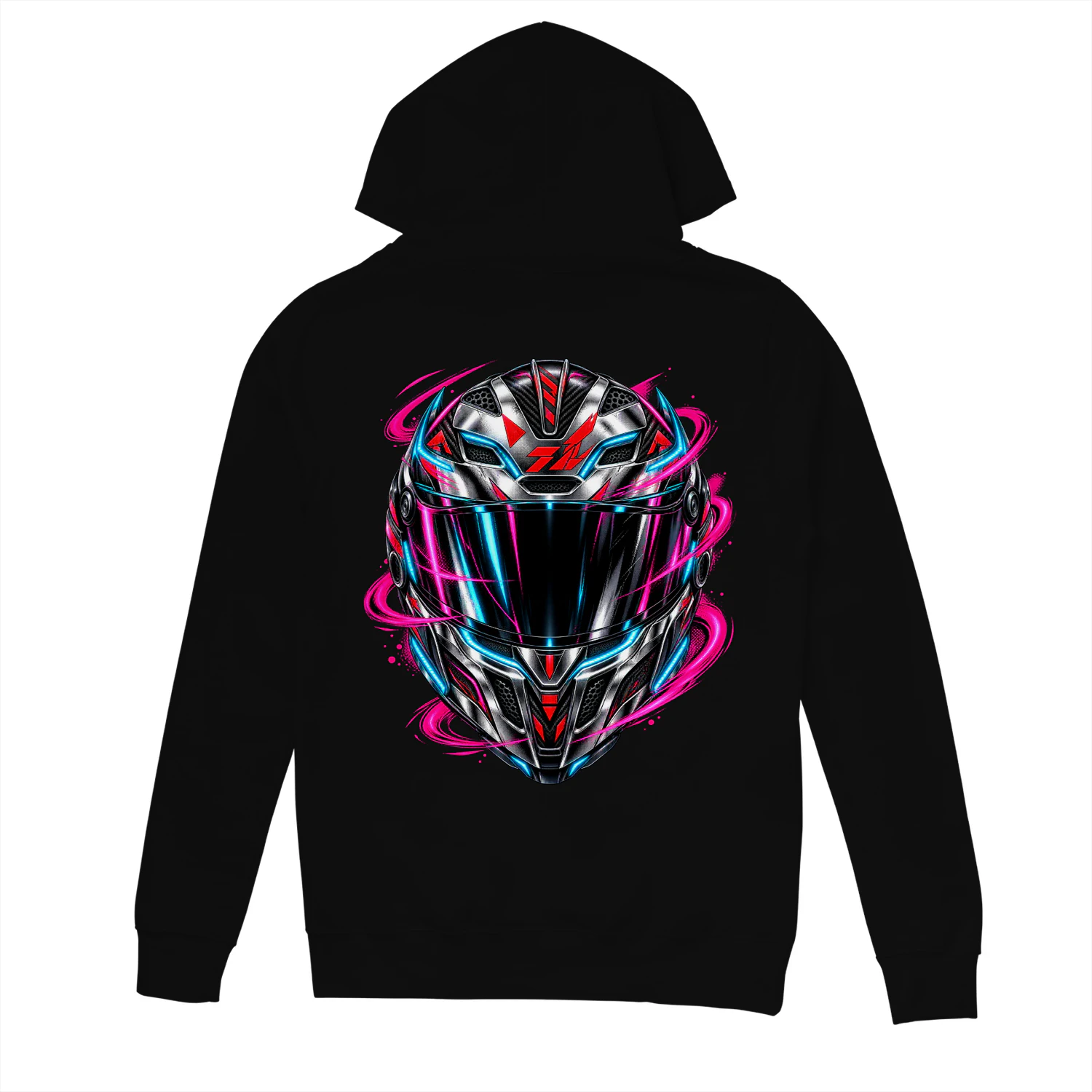 NEON VANGUARD — Cyber Hoodie