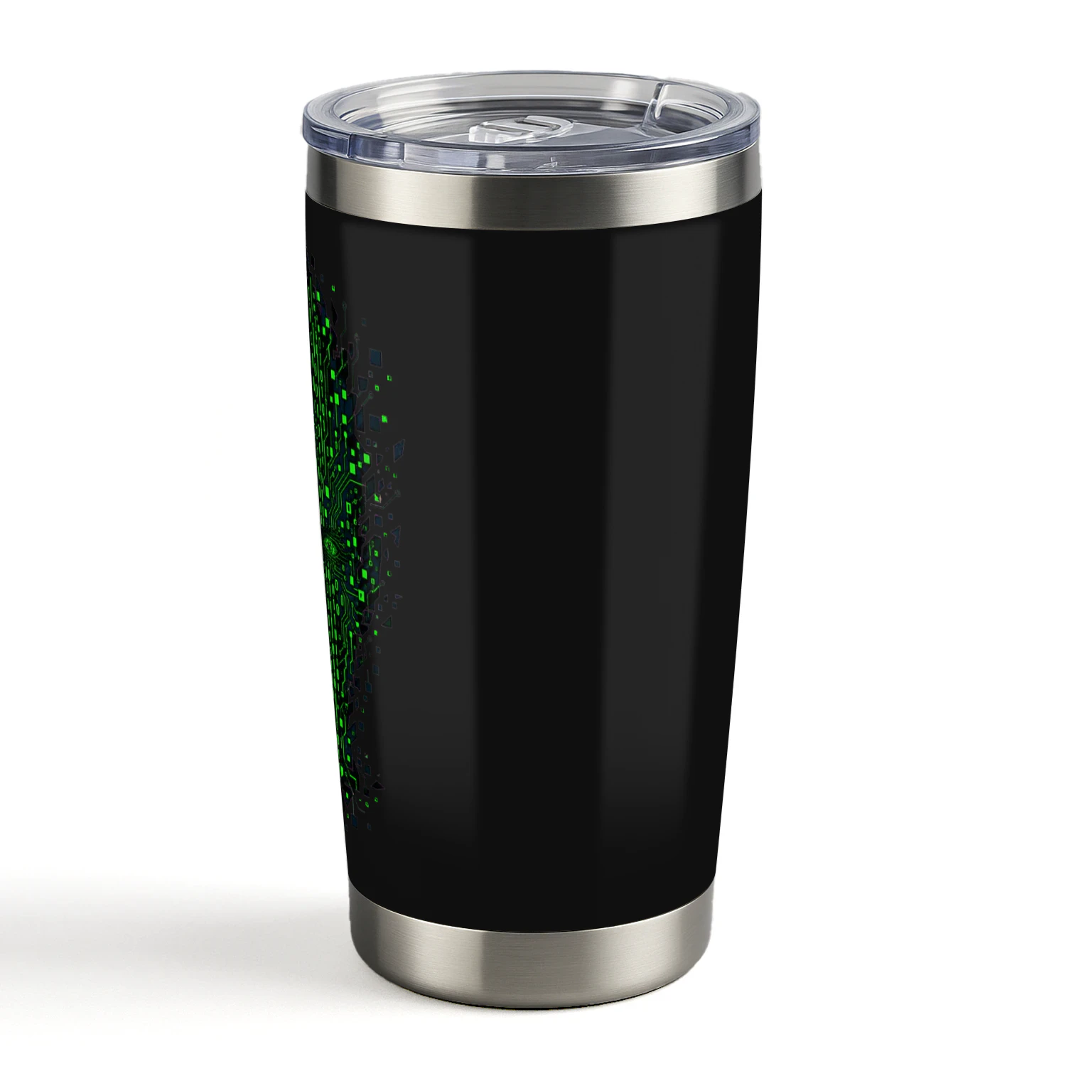 Matrix Hacker Tumbler - 20oz Cyberpunk Travel Mug