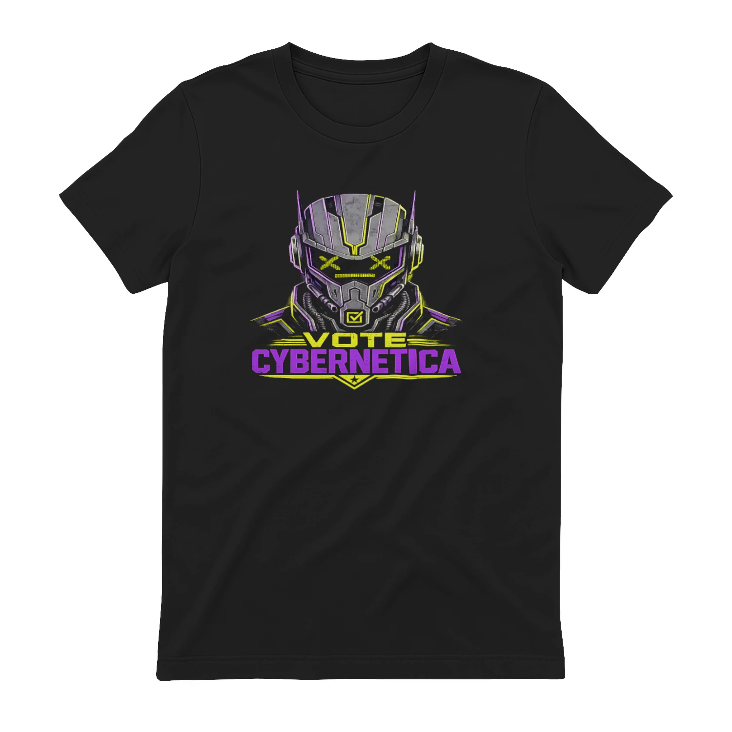 VOTE CYBERNETICA - Mecha Robot Sci-Fi Graphic