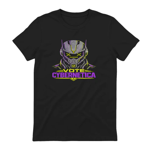 VOTE CYBERNETICA - Mecha Robot Sci-Fi Graphic