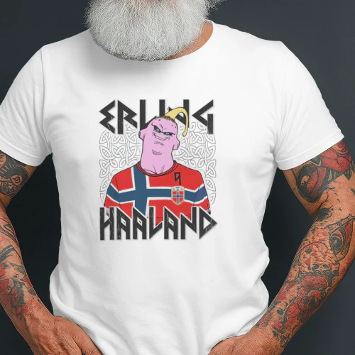 Erling Haaland and Martin Odegaard Norway smoking middle finger shirt