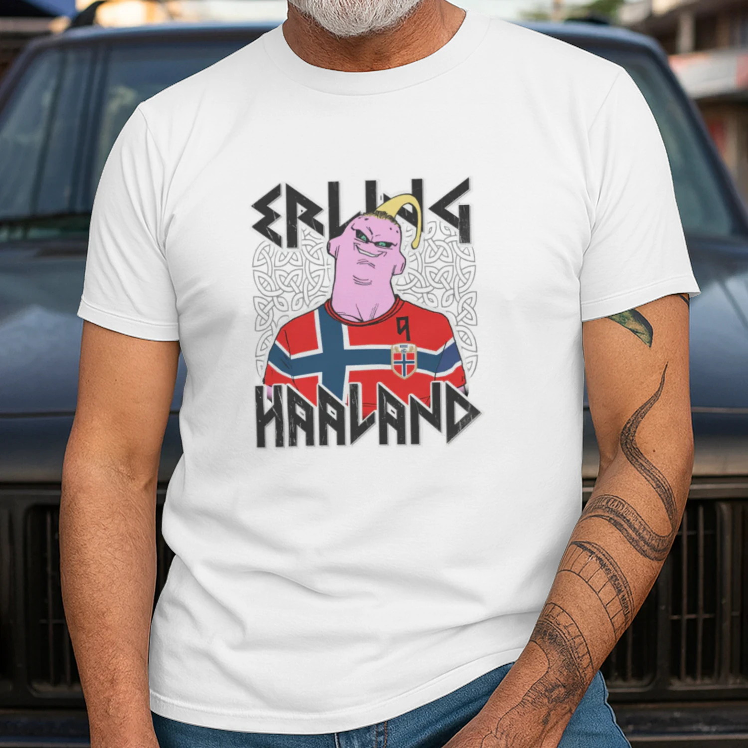 Erling Haaland and Martin Odegaard Norway smoking middle finger shirt