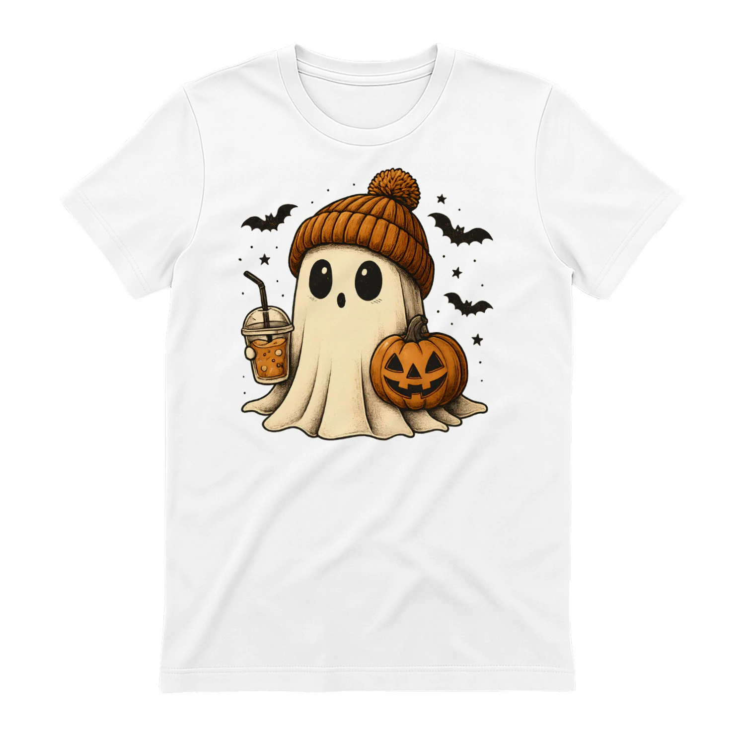 Boo Halloween Pumpkin Classic Unisex T-shirt