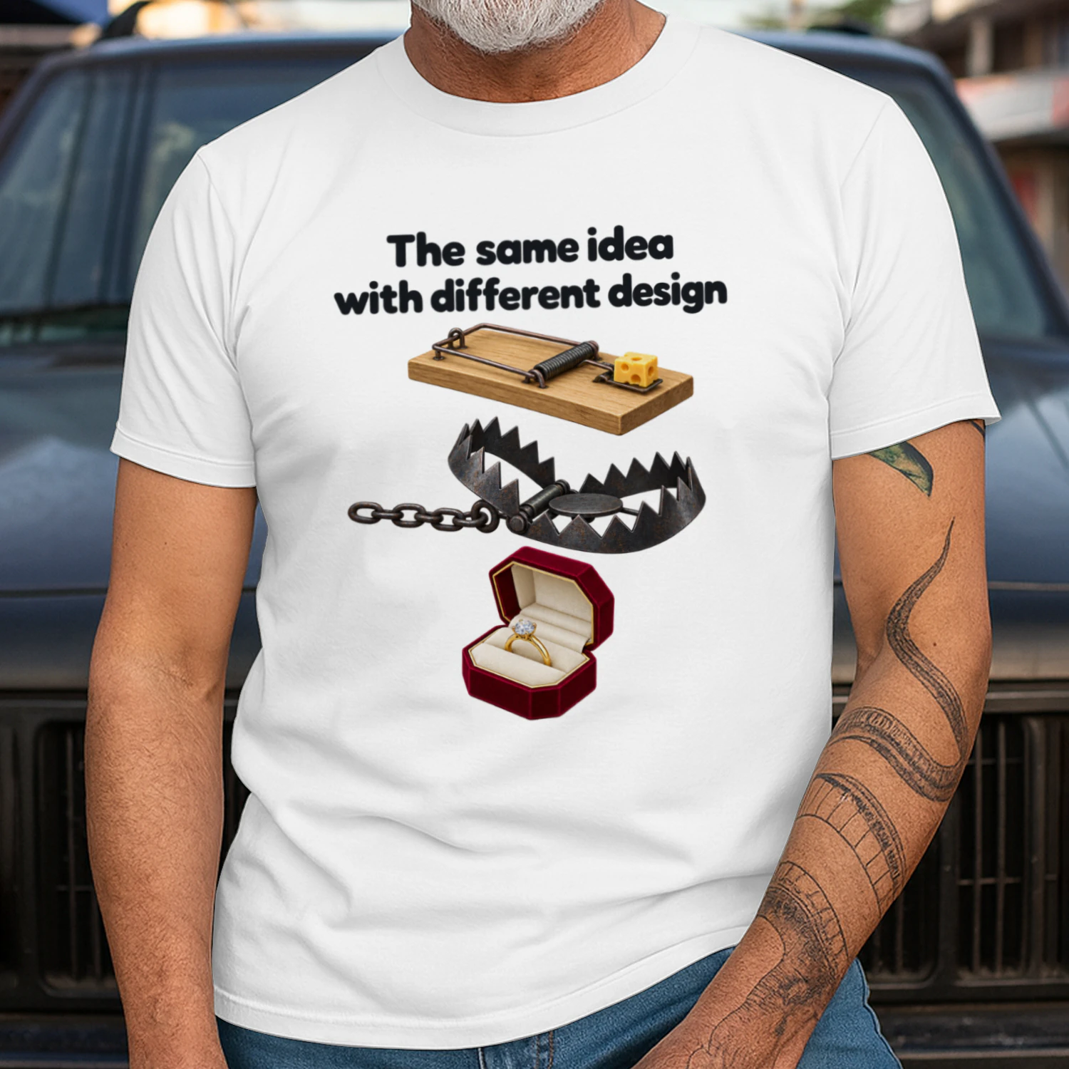 Funny Marriage , Sarcastic Relationship Humor Classic Unisex T-shirt