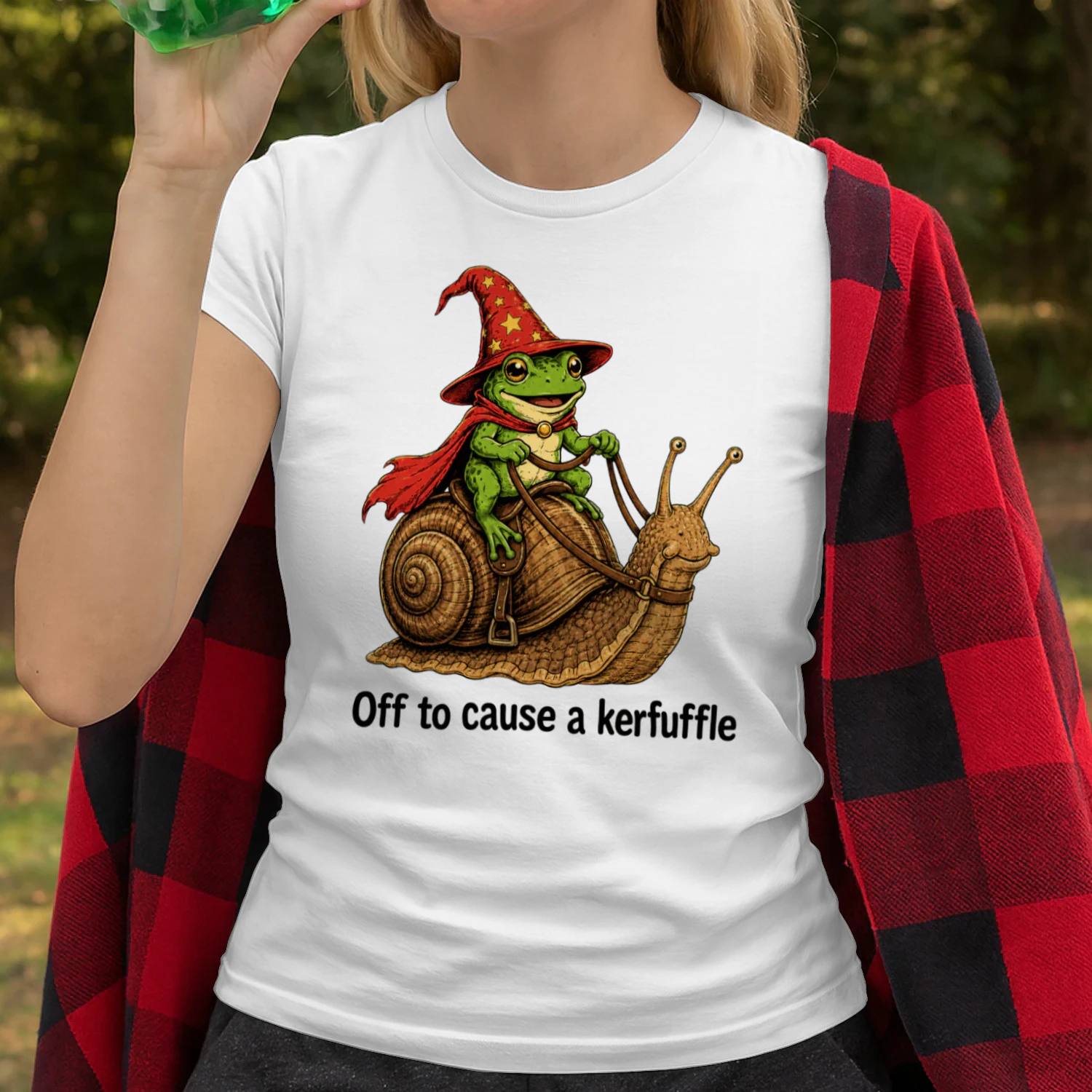 Off to cause a kerfuffle Classic Unisex T-shirt