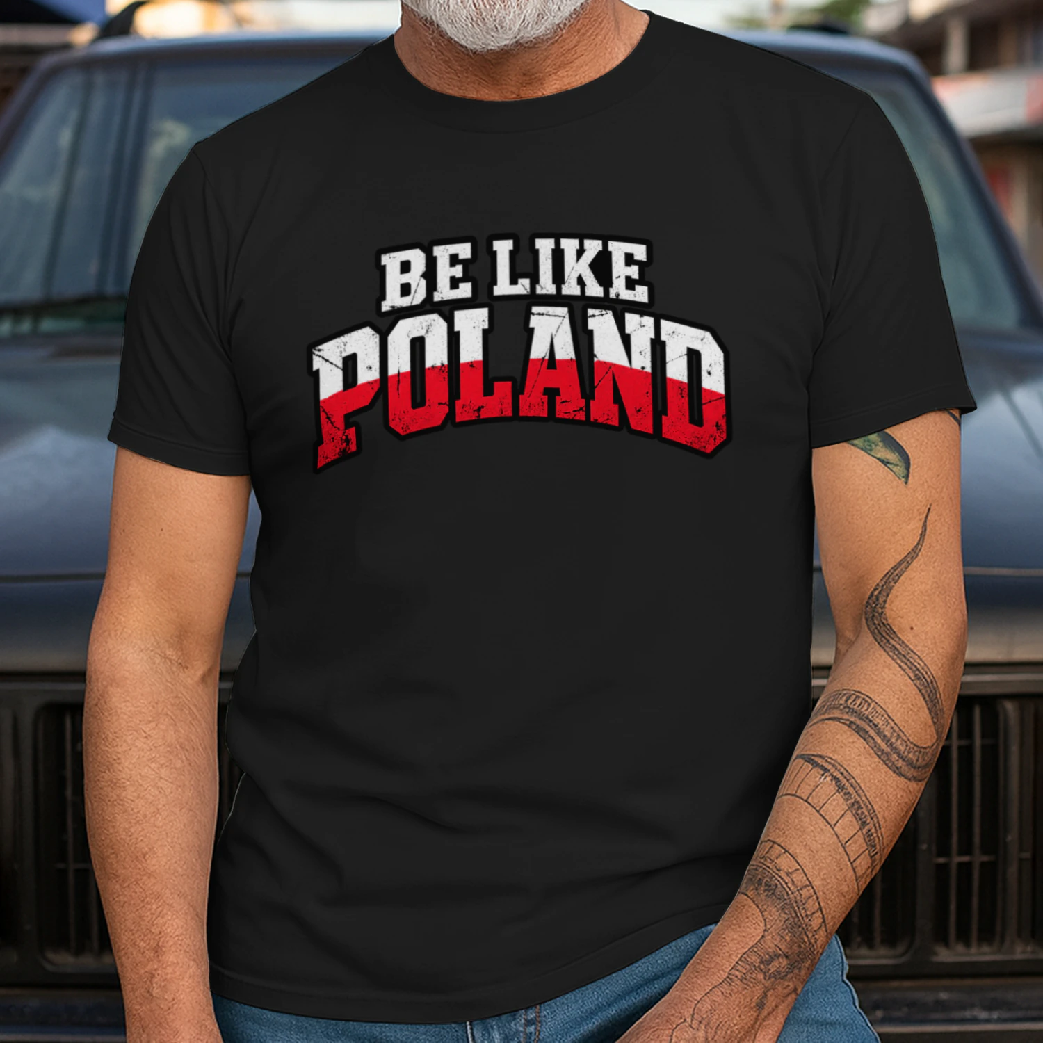 Be Like Poland Classic Unisex T-shirt
