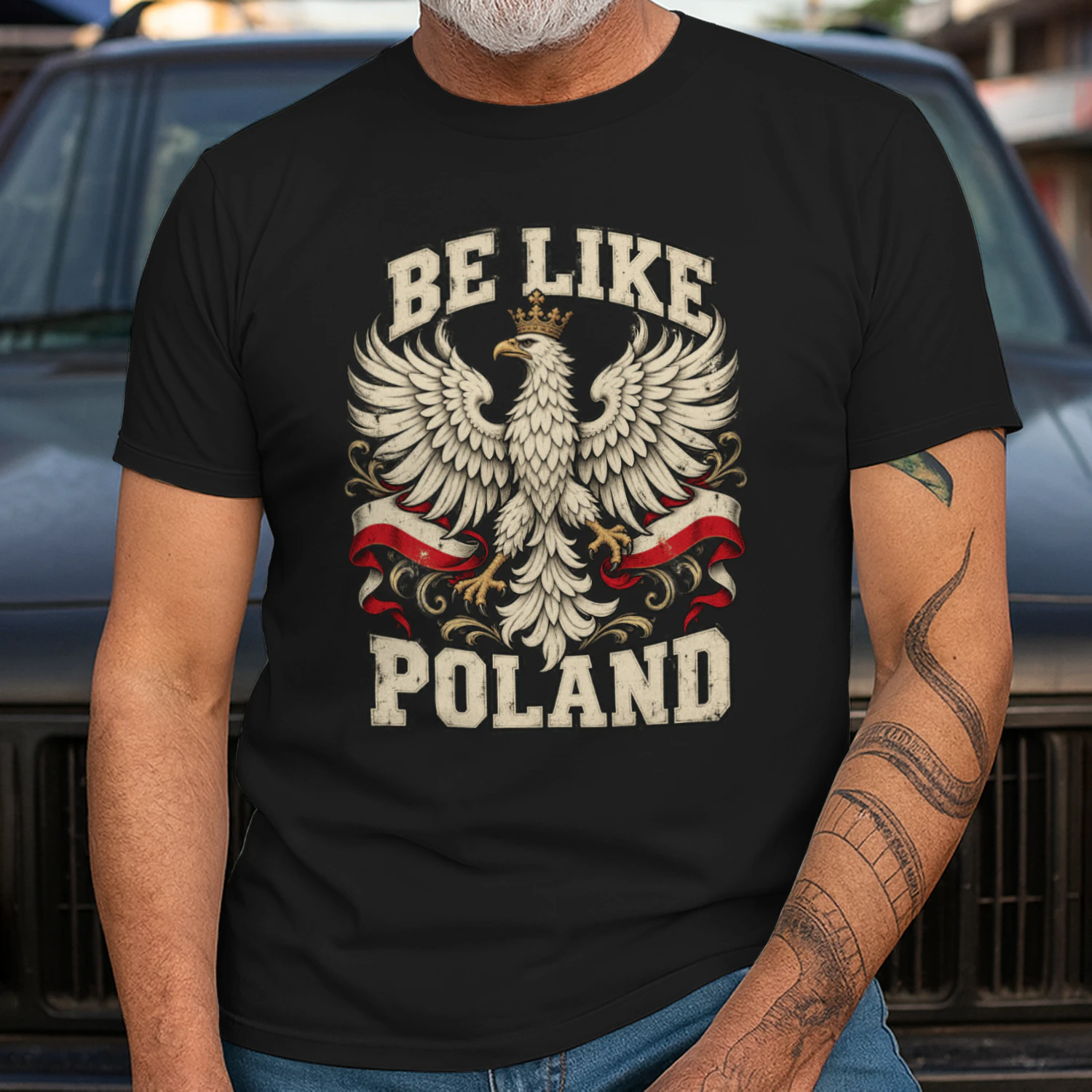 Be Like Poland Eagle Classic Unisex T-shirt