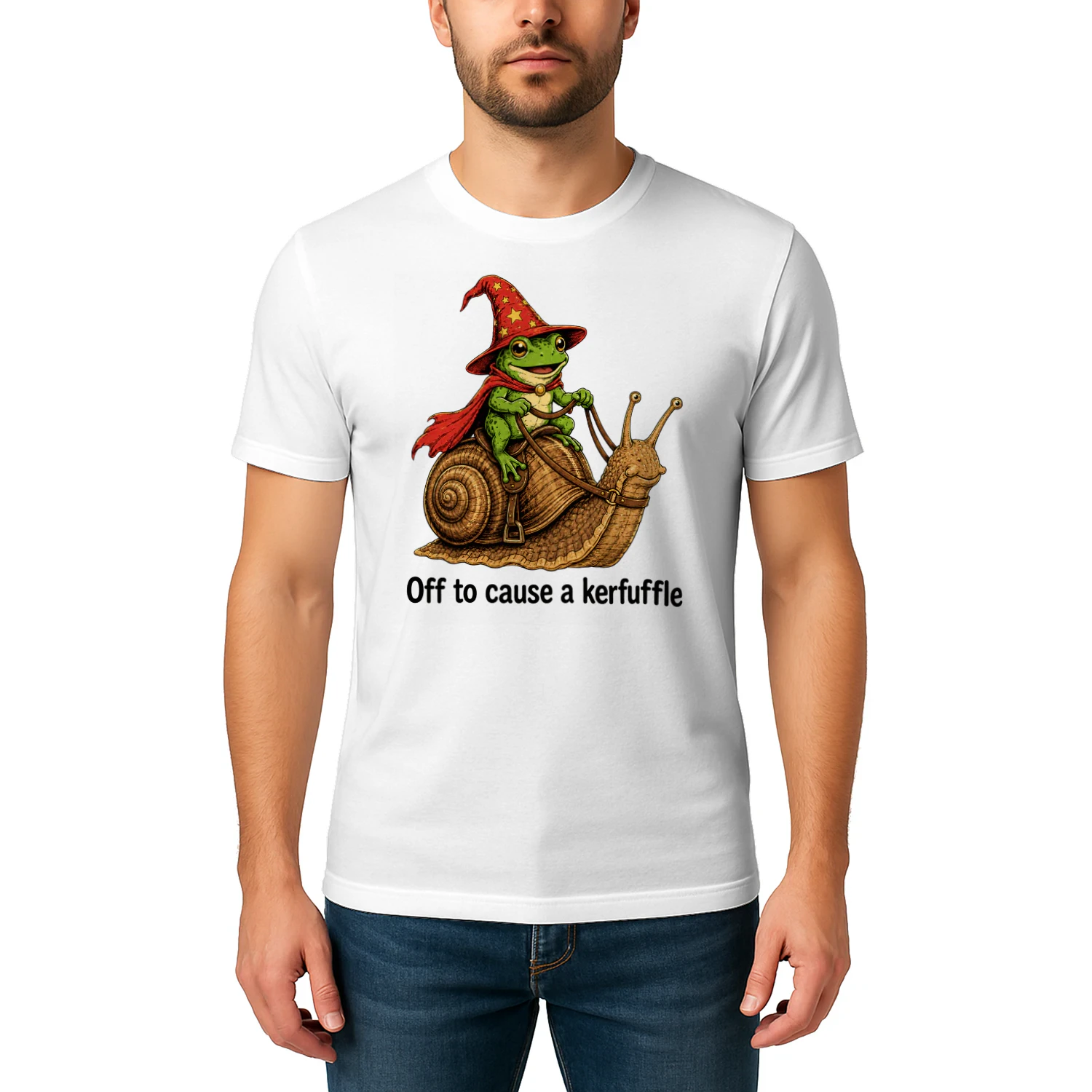 Off to cause a kerfuffle Classic Unisex T-shirt