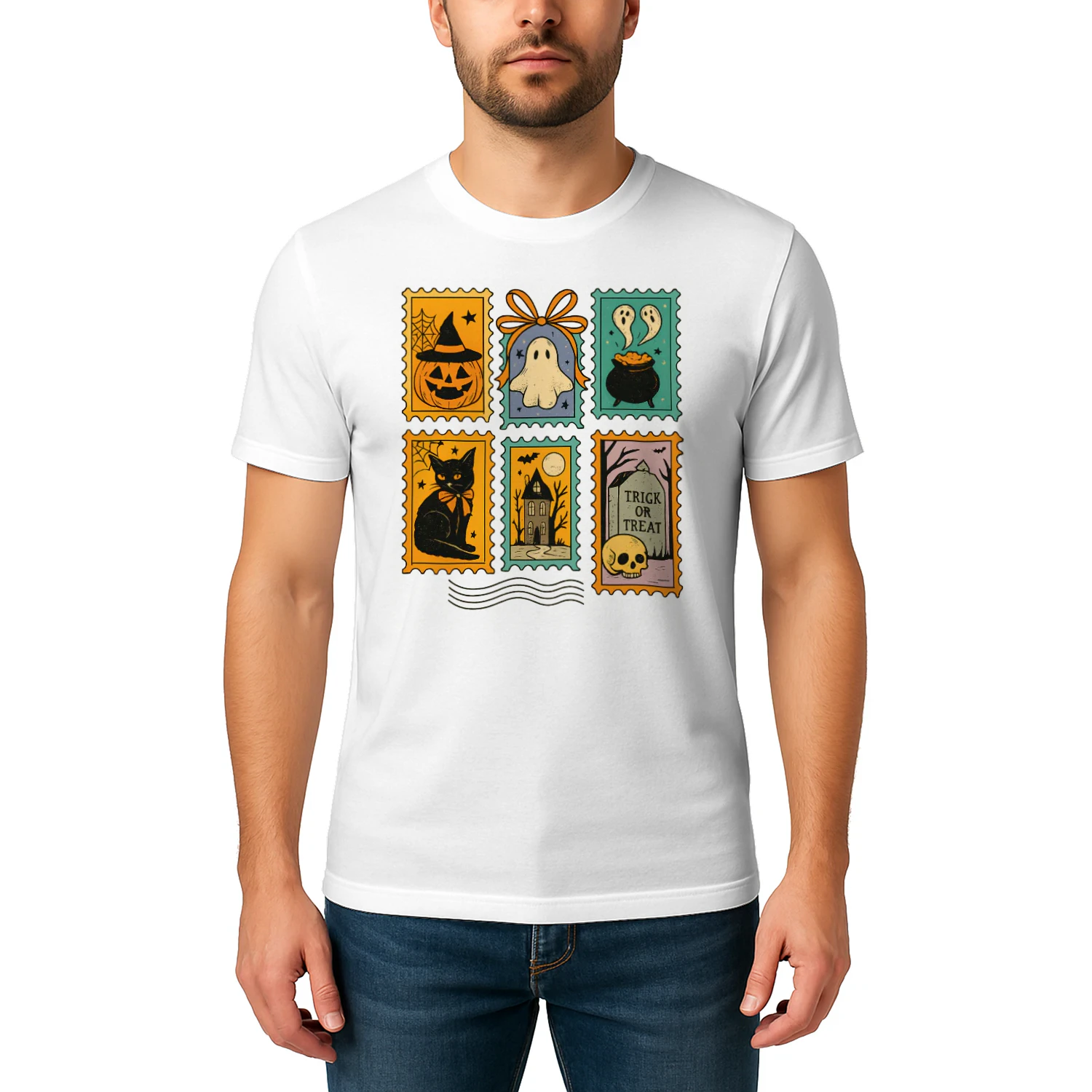Halloween Pet Portraits Classic Unisex T-shirt