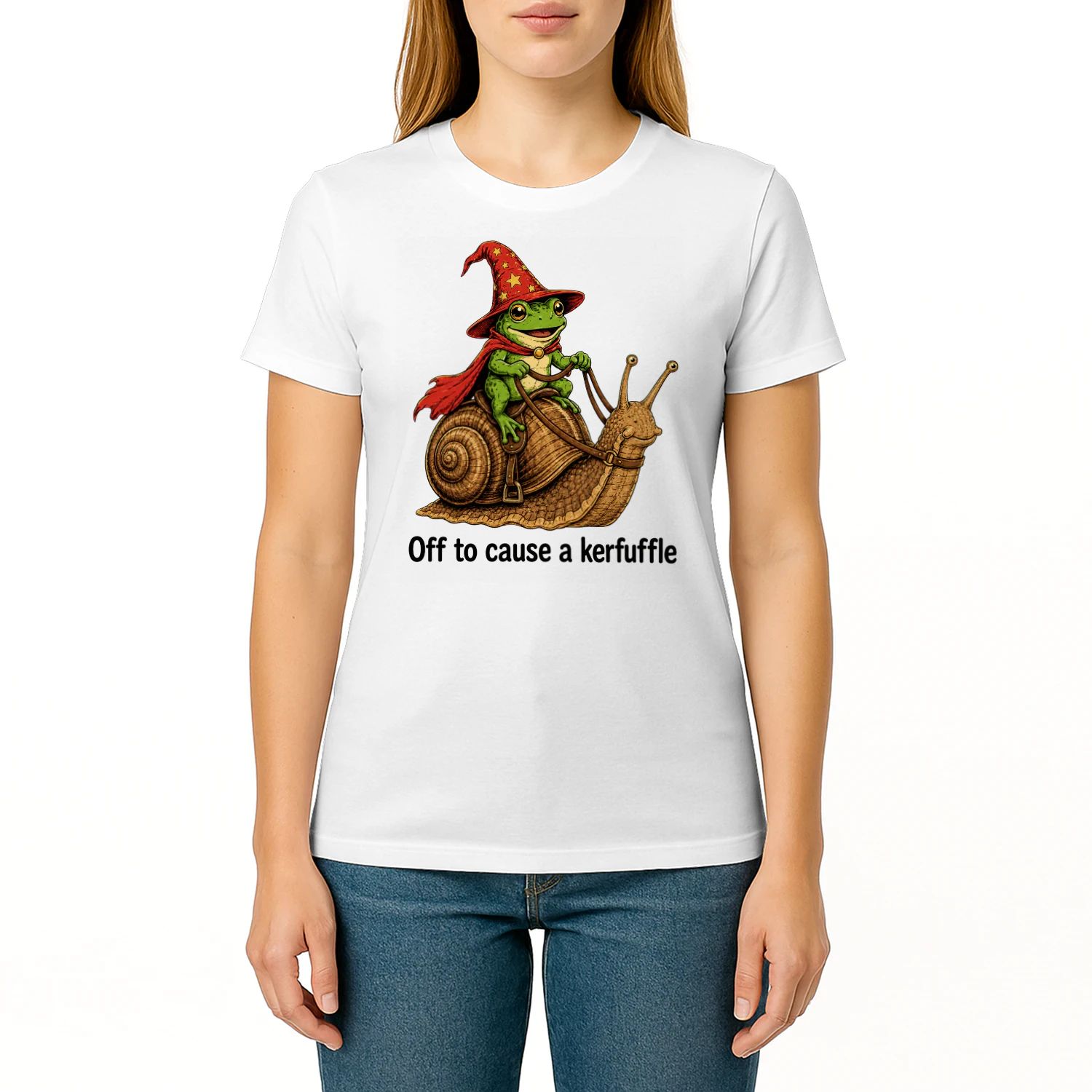Off to cause a kerfuffle Classic Unisex T-shirt