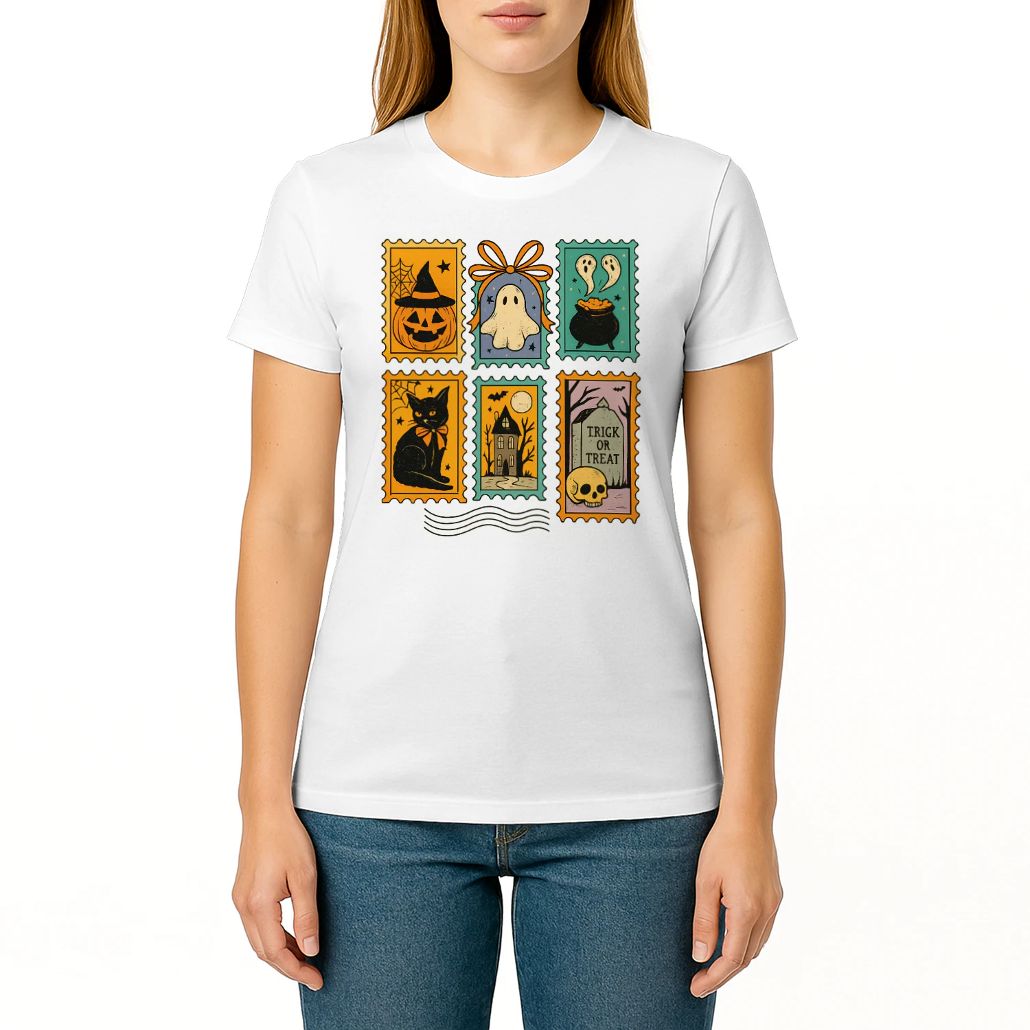 Halloween Pet Portraits Classic Unisex T-shirt
