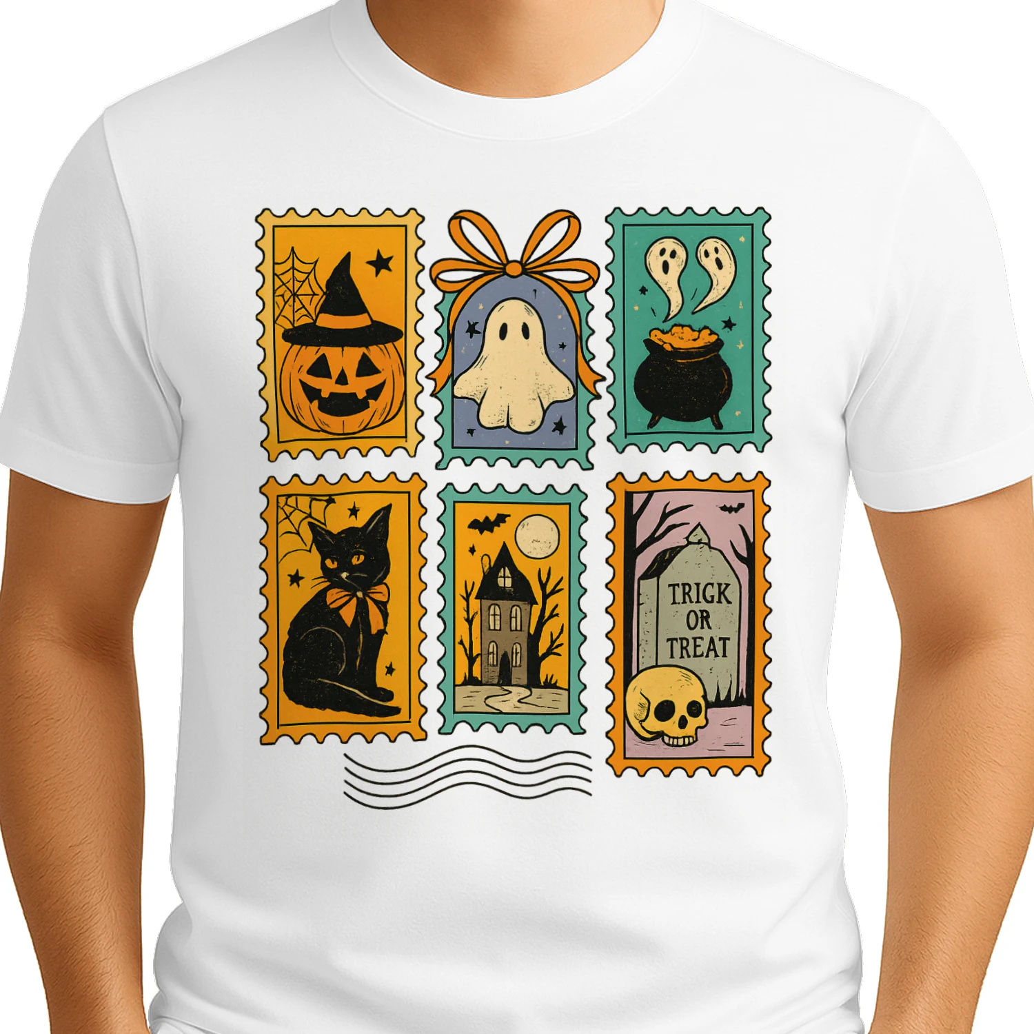 Halloween Pet Portraits Classic Unisex T-shirt