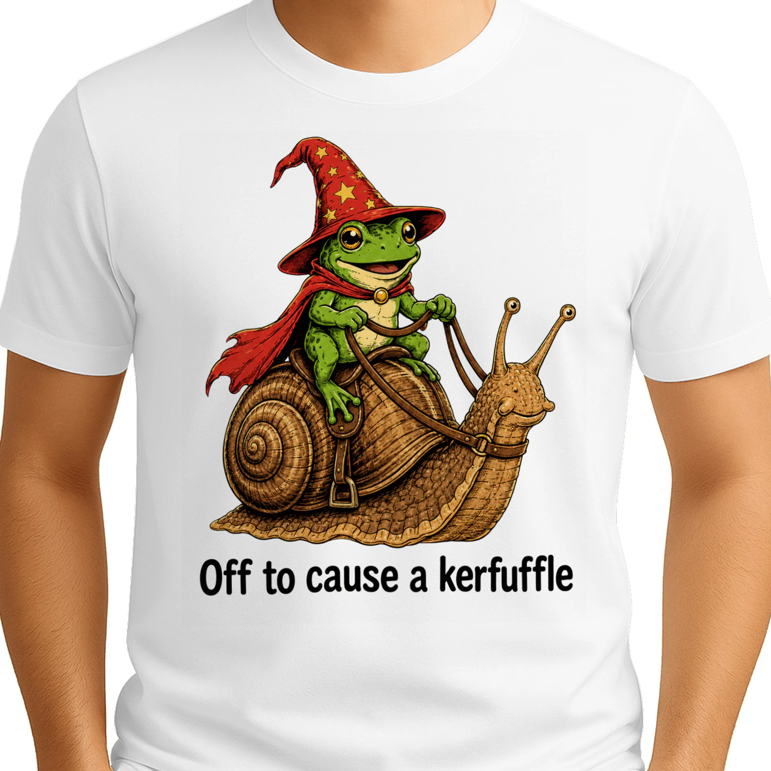 Off to cause a kerfuffle Classic Unisex T-shirt