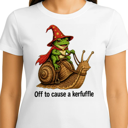 Off to cause a kerfuffle