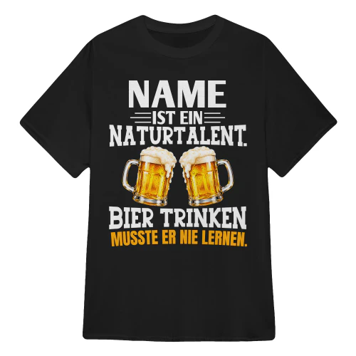 BIER TRINKEN MUSSTE ER NIE LERNEN