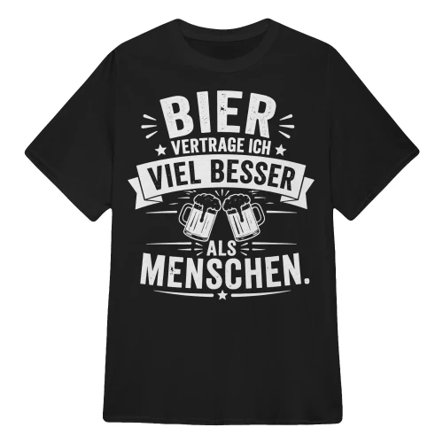 BIER VERTRAGE ICH VIEL