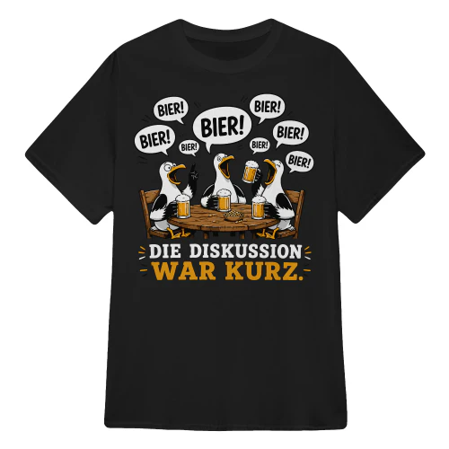 DIE DISKUSSION WAR KURZ.