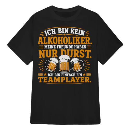 ICH BIN EINFACH EIN TEAMPLAYER
