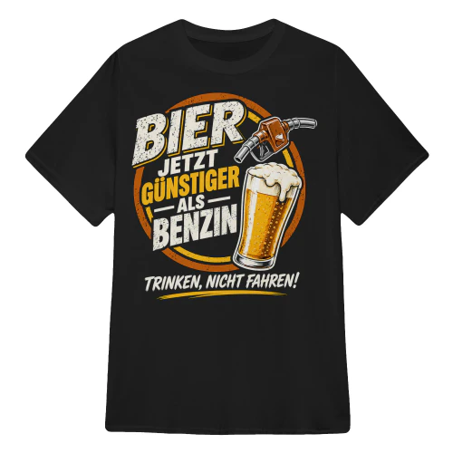 BIER JETZT GÜNSTIGER ALS BENZIN
