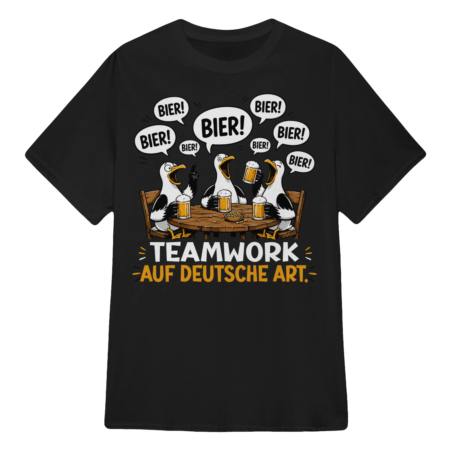 TEAMWORK AUF DEUTSCHE ART.