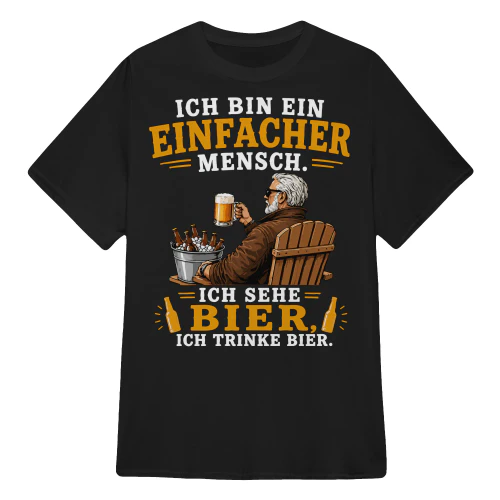 ICH SEHE BIER, ICH TRINKE BIER