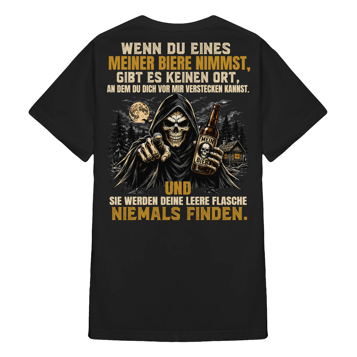 SIE WERDEN DEINE LEERE FLASCHE NIEMALS FINDEN