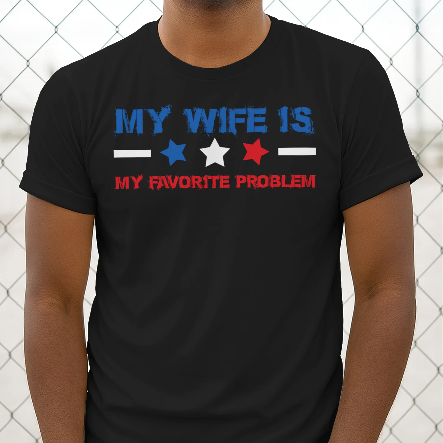 My Wife is My Favorite Problem Funny T-Shirt