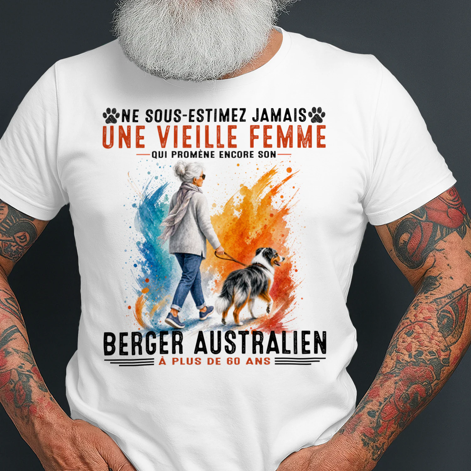 UNE VIEILLE FEMME - SON AUSIE