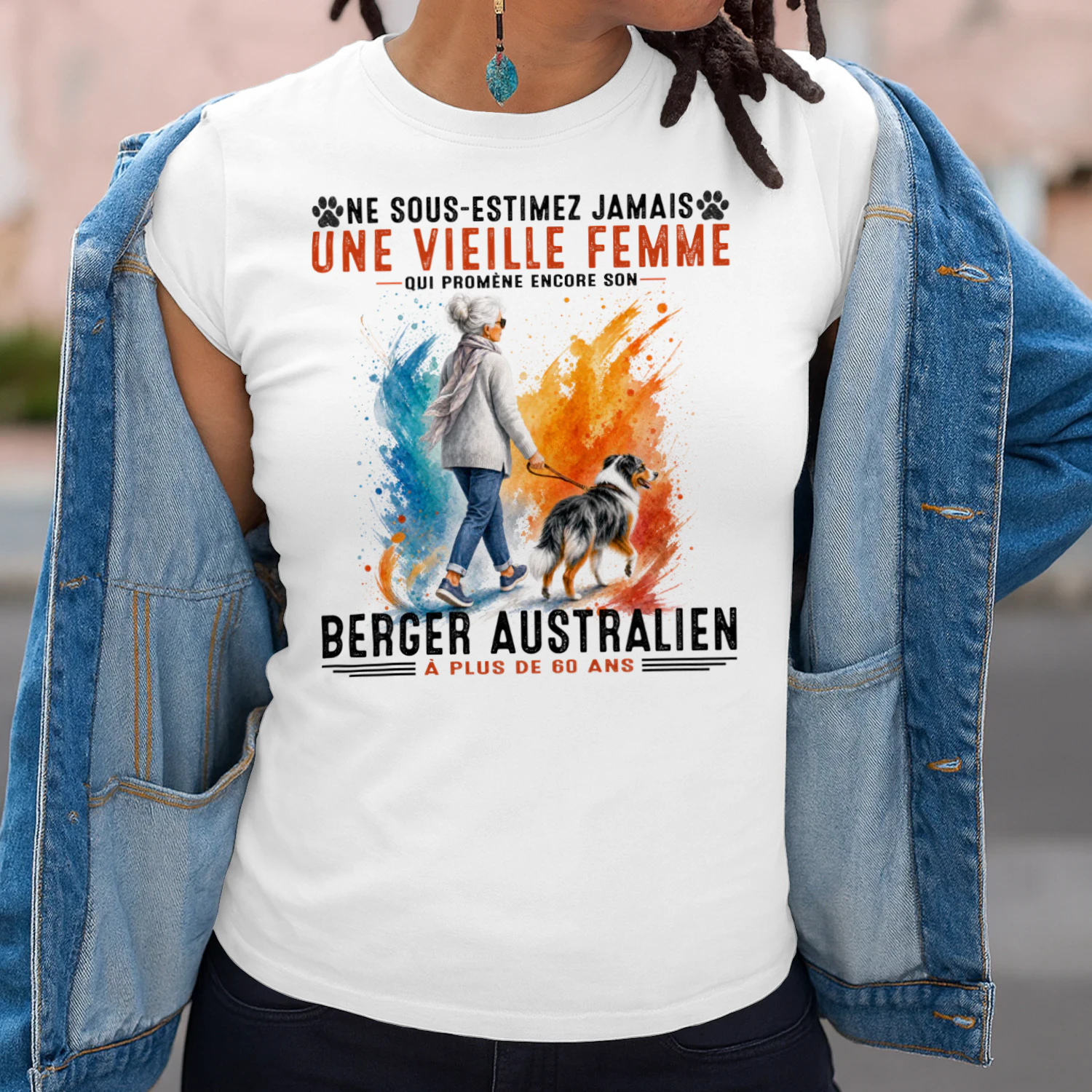 UNE VIEILLE FEMME - SON AUSIE