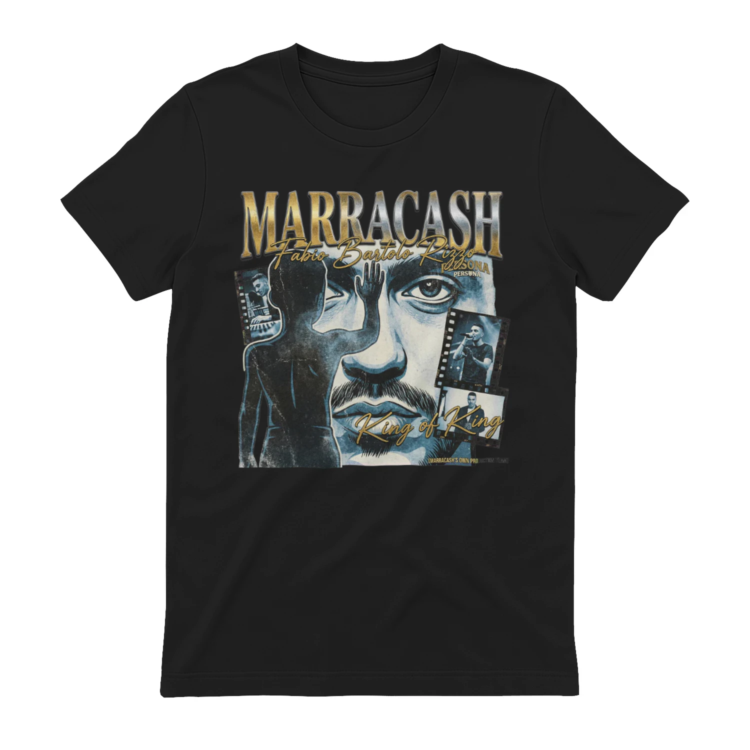 Maglietta Marracash Fabio Rizzo | Persona King of King Merch