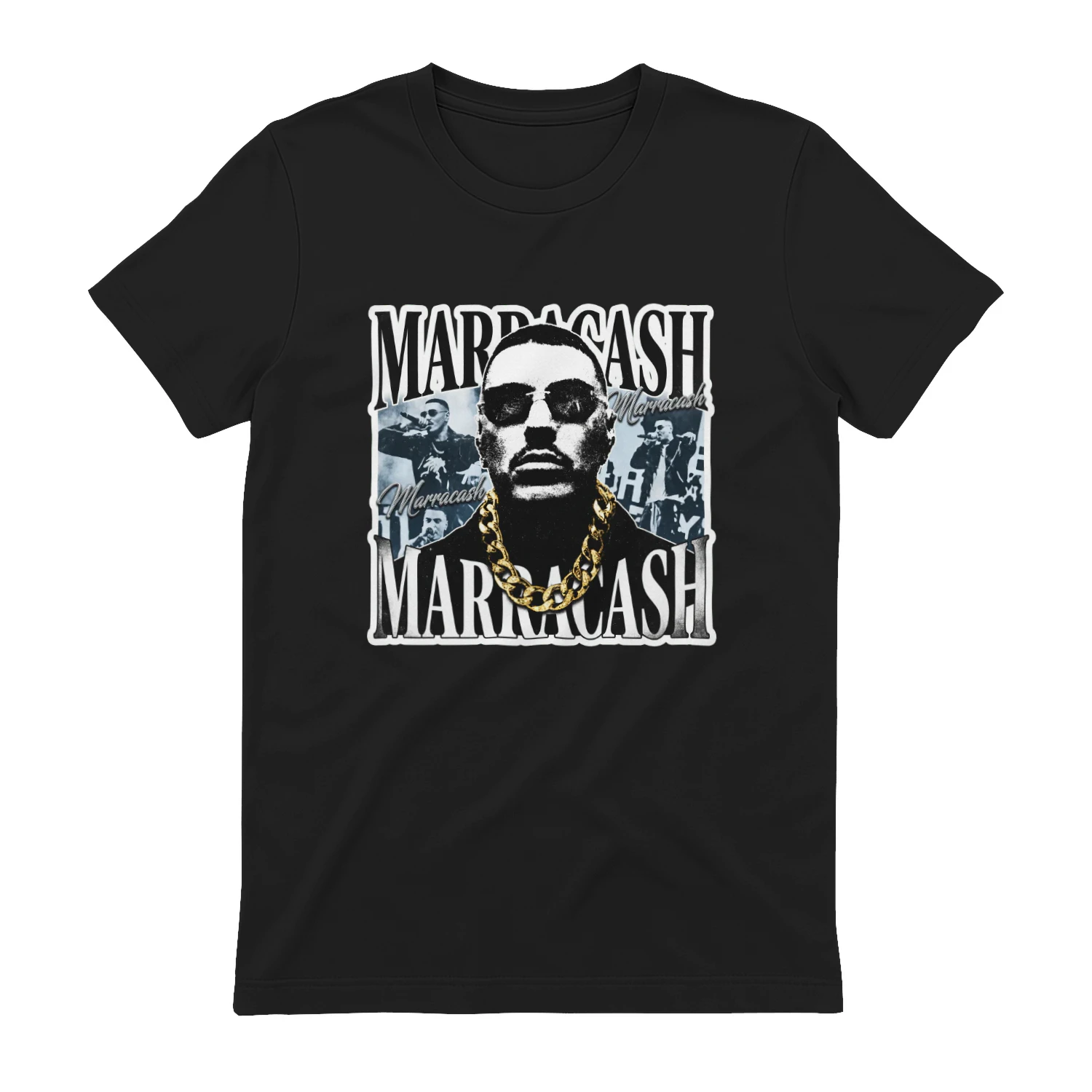 Maglietta Marracash Vintage | T-Shirt Bootleg Rap Anni '90