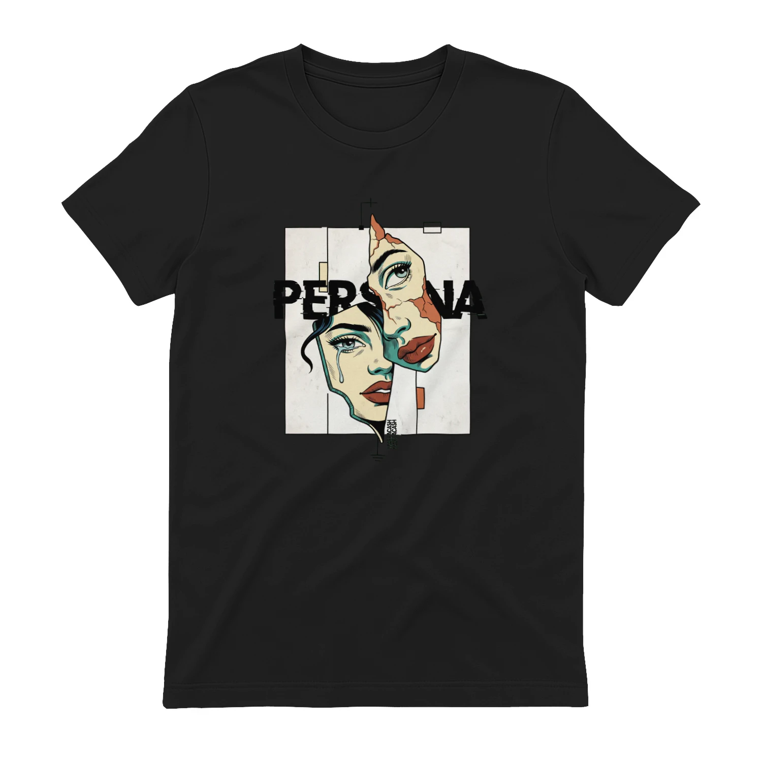 Maglietta Marracash "Persona" | T-Shirt Grafica Pop-Art