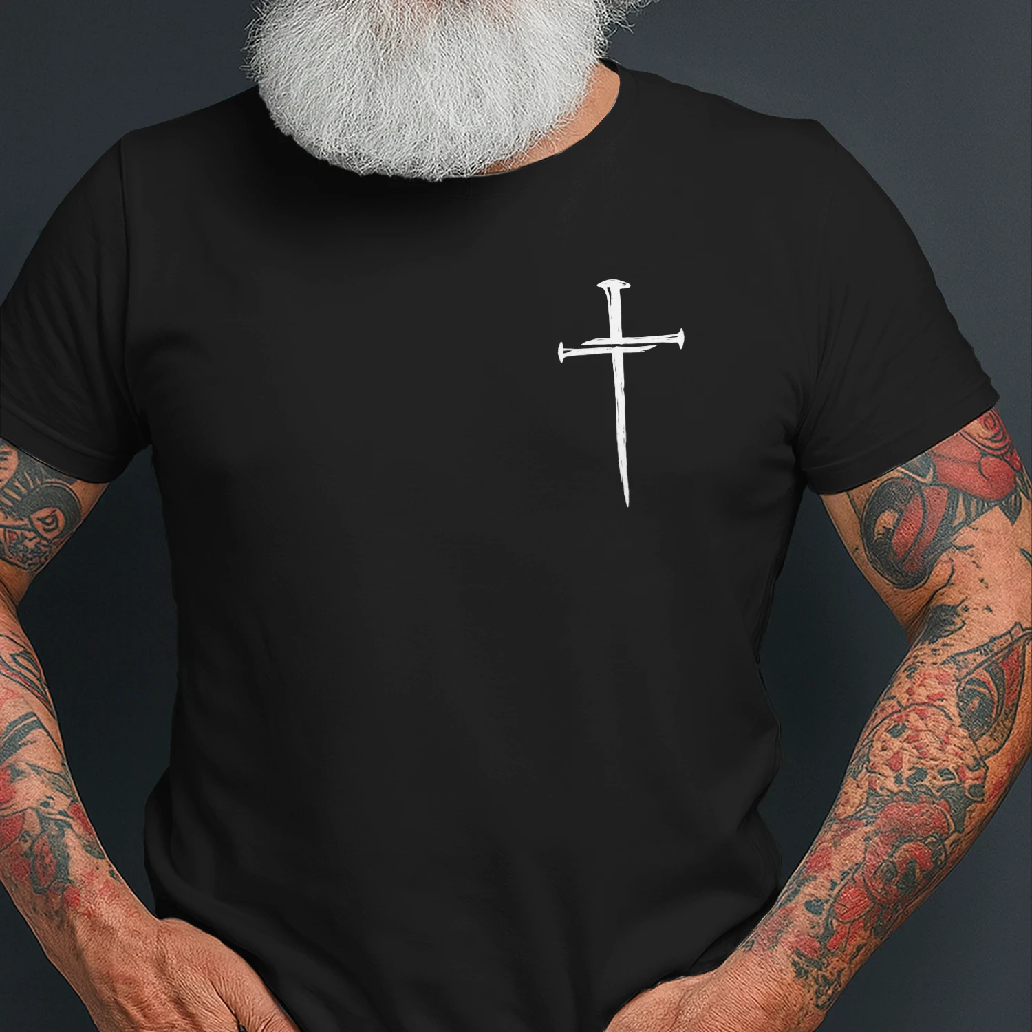 Faith Cross Tshirt - Wear your faith proudly
