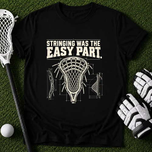 stringing was the easy part