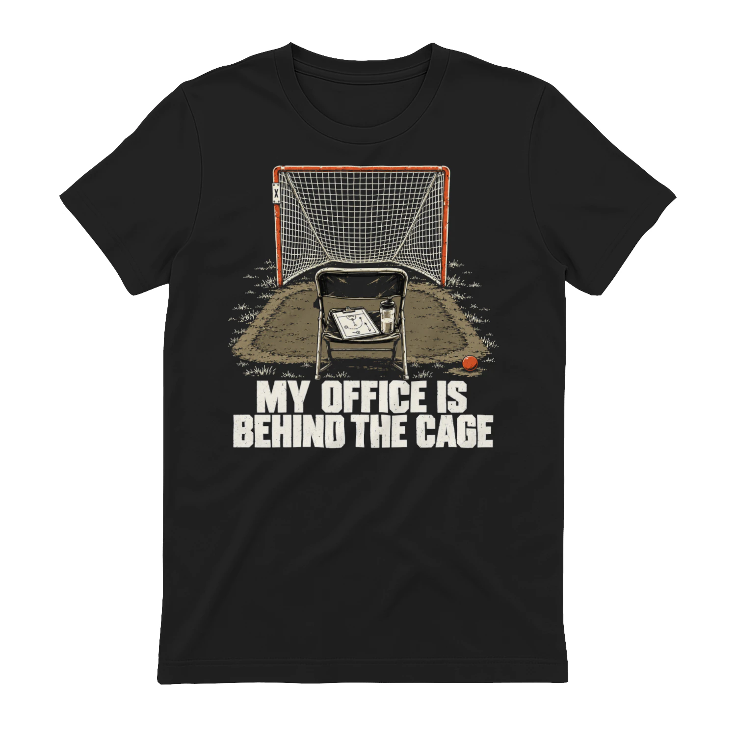 my office is behind the cage