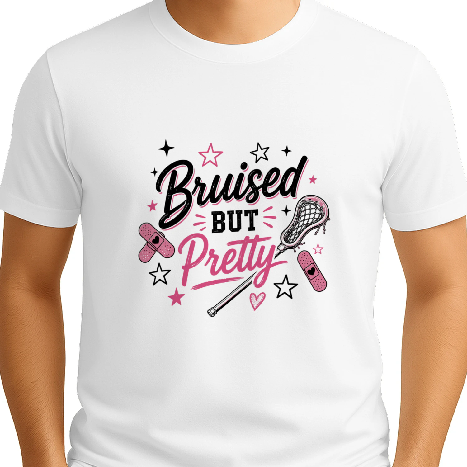 bruised but pretty