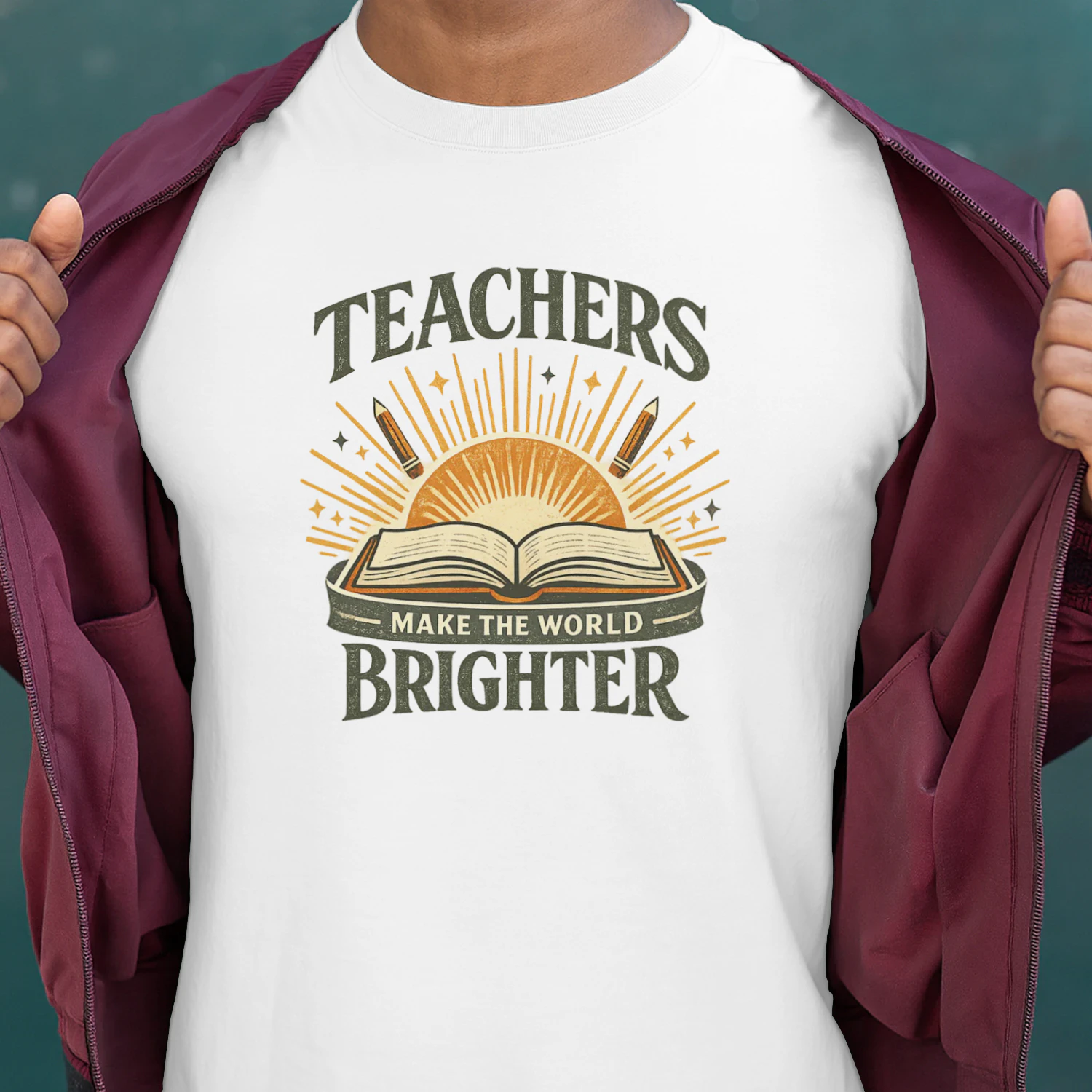 Teachers Make The World Brighter