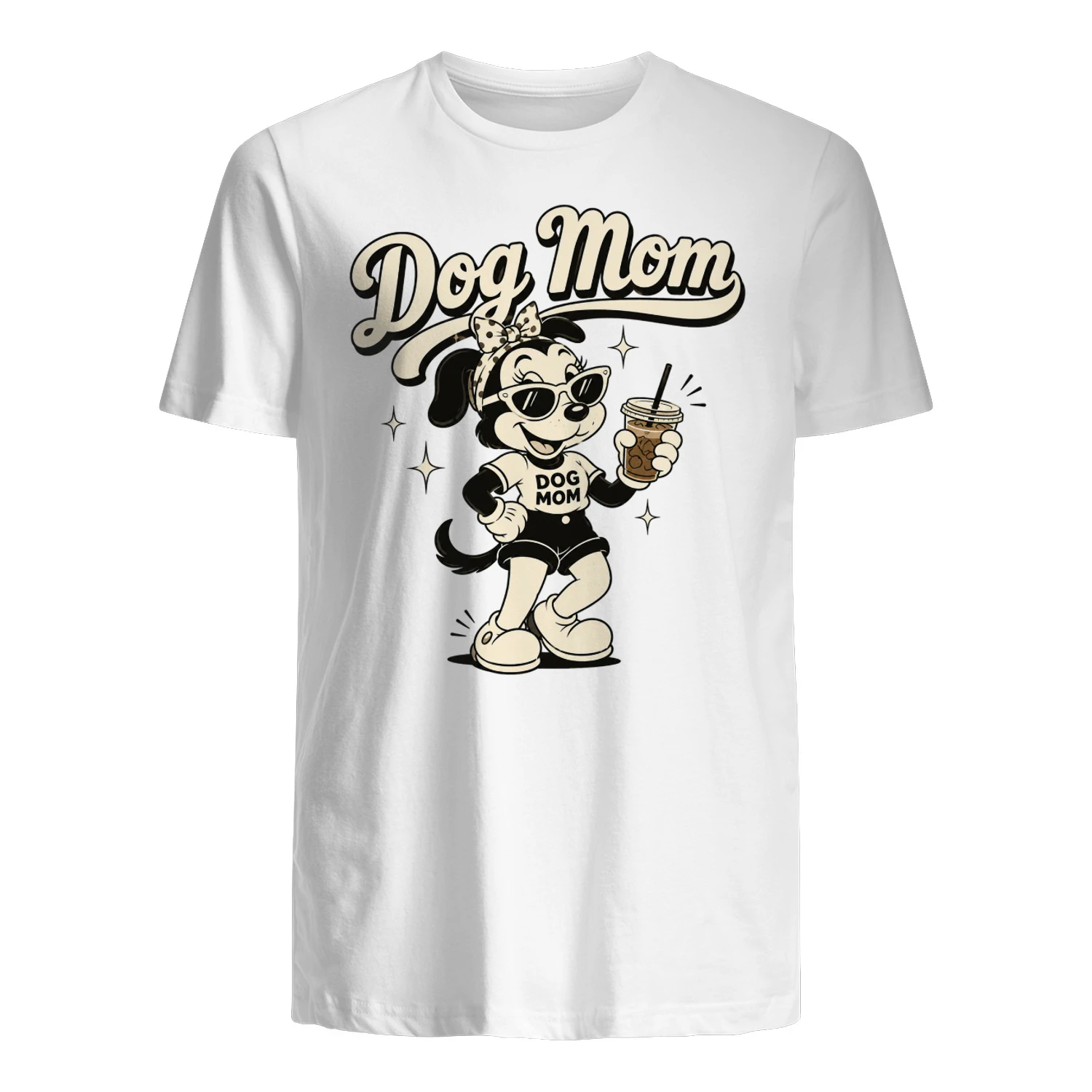 Retro 1930s Mascot Dog Mom