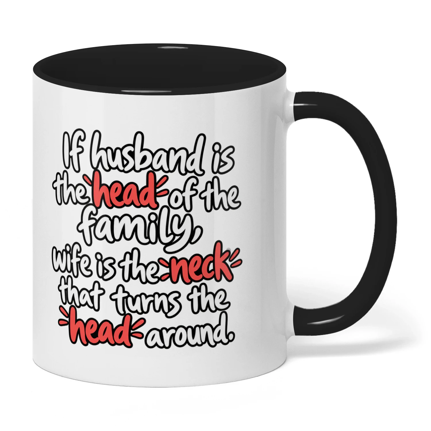 If husband is the head of the family