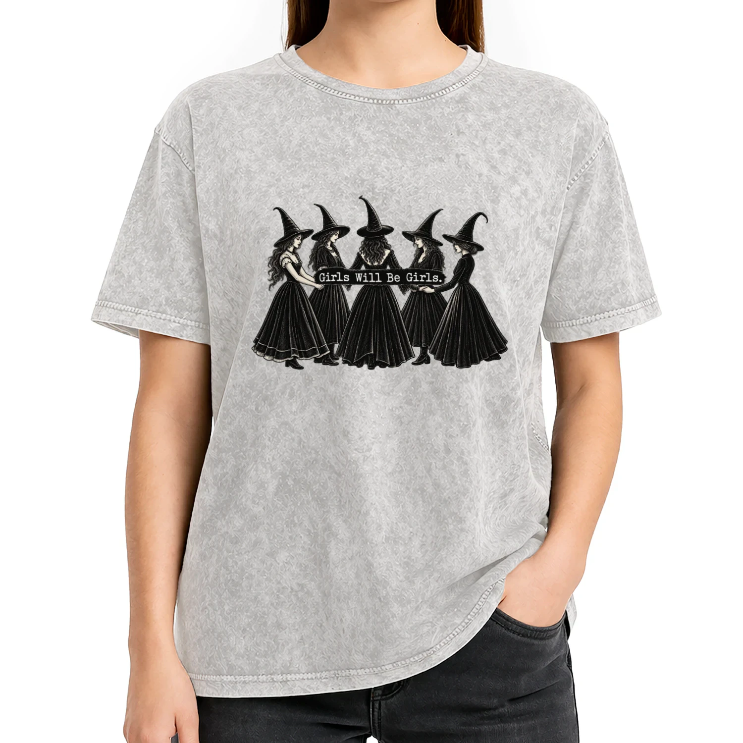 Basic Witch Halloween T Shirt Women Vintage Graphic Coffee Tees Shirt Short Sleeve Casual Funny Halloween Party Shirts