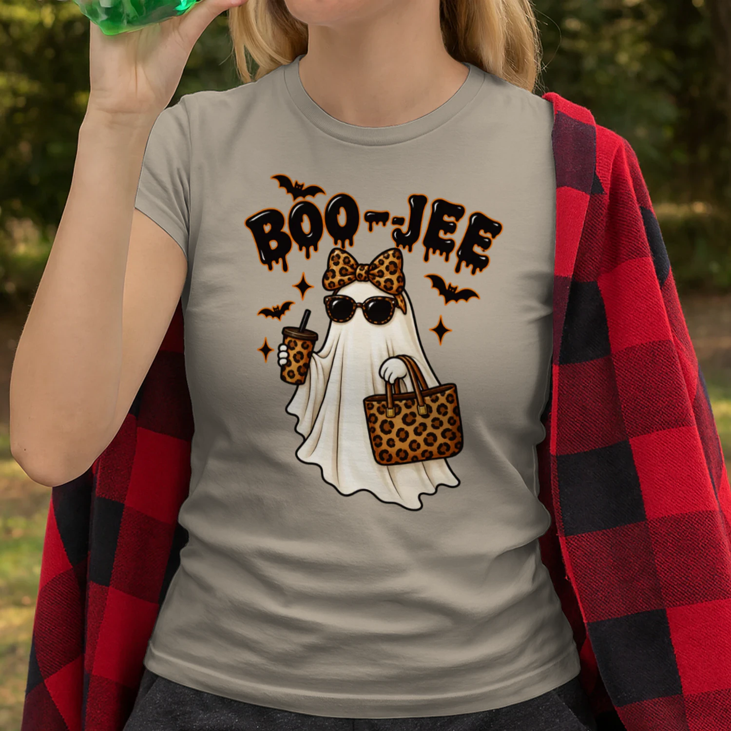 Boojee Ghost T-Shirt – Cute Glam Halloween Spooky Shirt