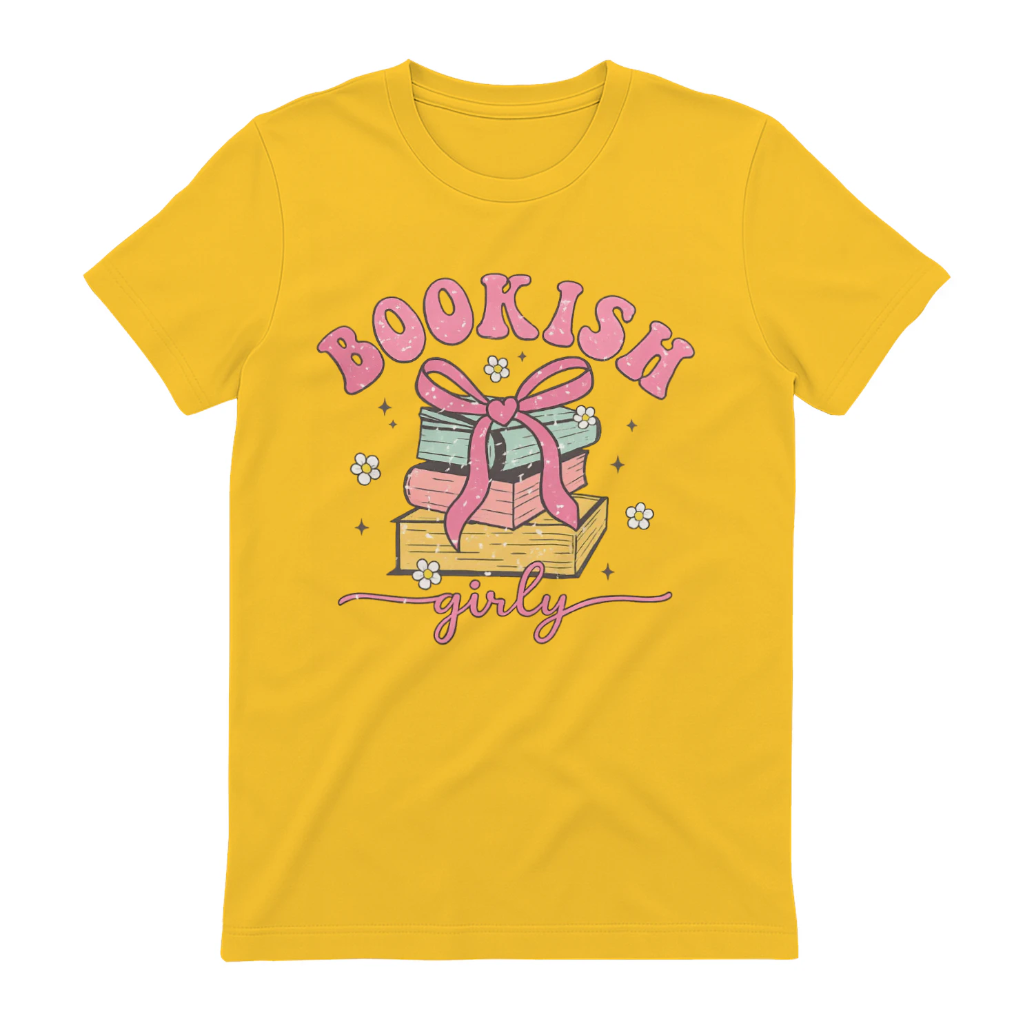Bookish Girly Cute Books Lover T-Shirt