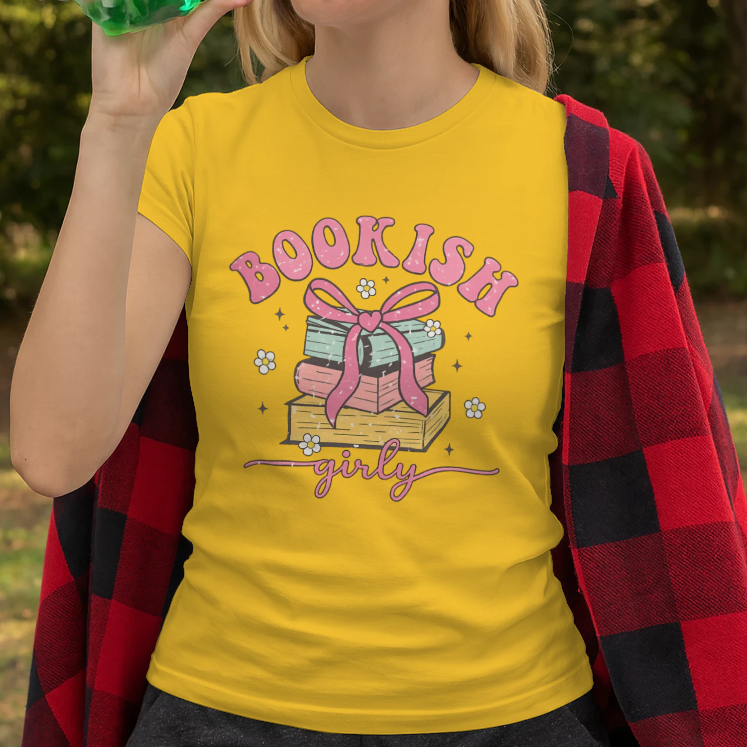 Bookish Girly Cute Books Lover T-Shirt