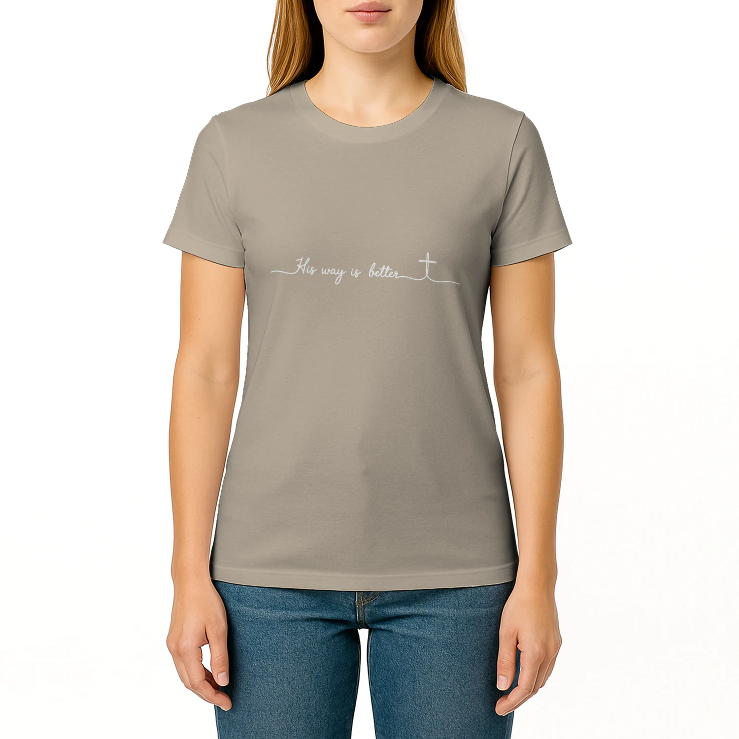 His Way Is Better Christian Faith Cross Scripture T-Shirt
